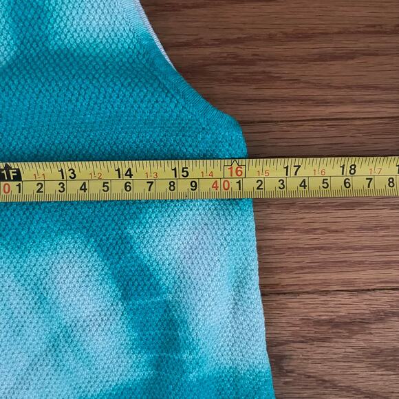 Lisa Todd Tank Dress Womens Small Beach Bound Tie Dye Woven Side Split Maxi - Picture 4 of 8